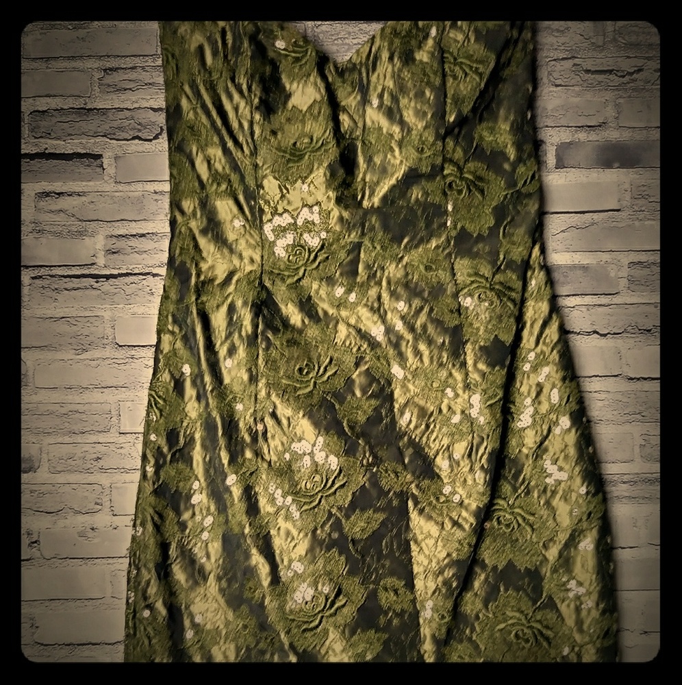 Jessica McClintock VTG. RARE color Dress